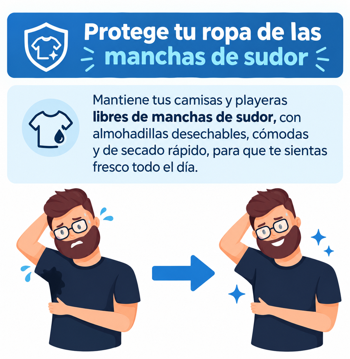 Camiseta Antisudor Sereno